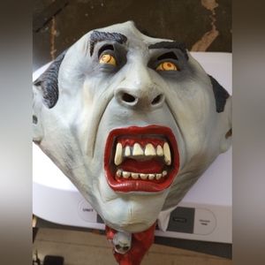 Dracula Halloween mask. One size. Latex.